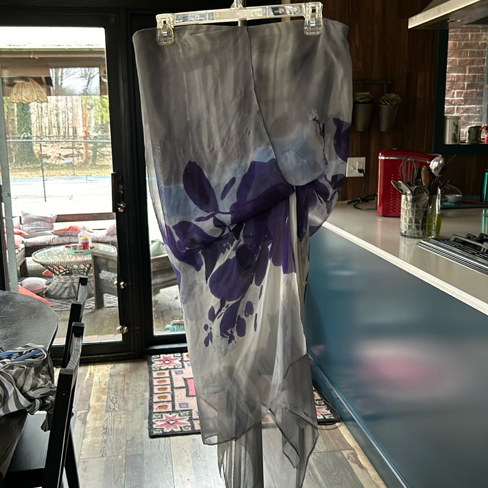 Hard to picture but this strapless dress by Pink Violet is truly unique.